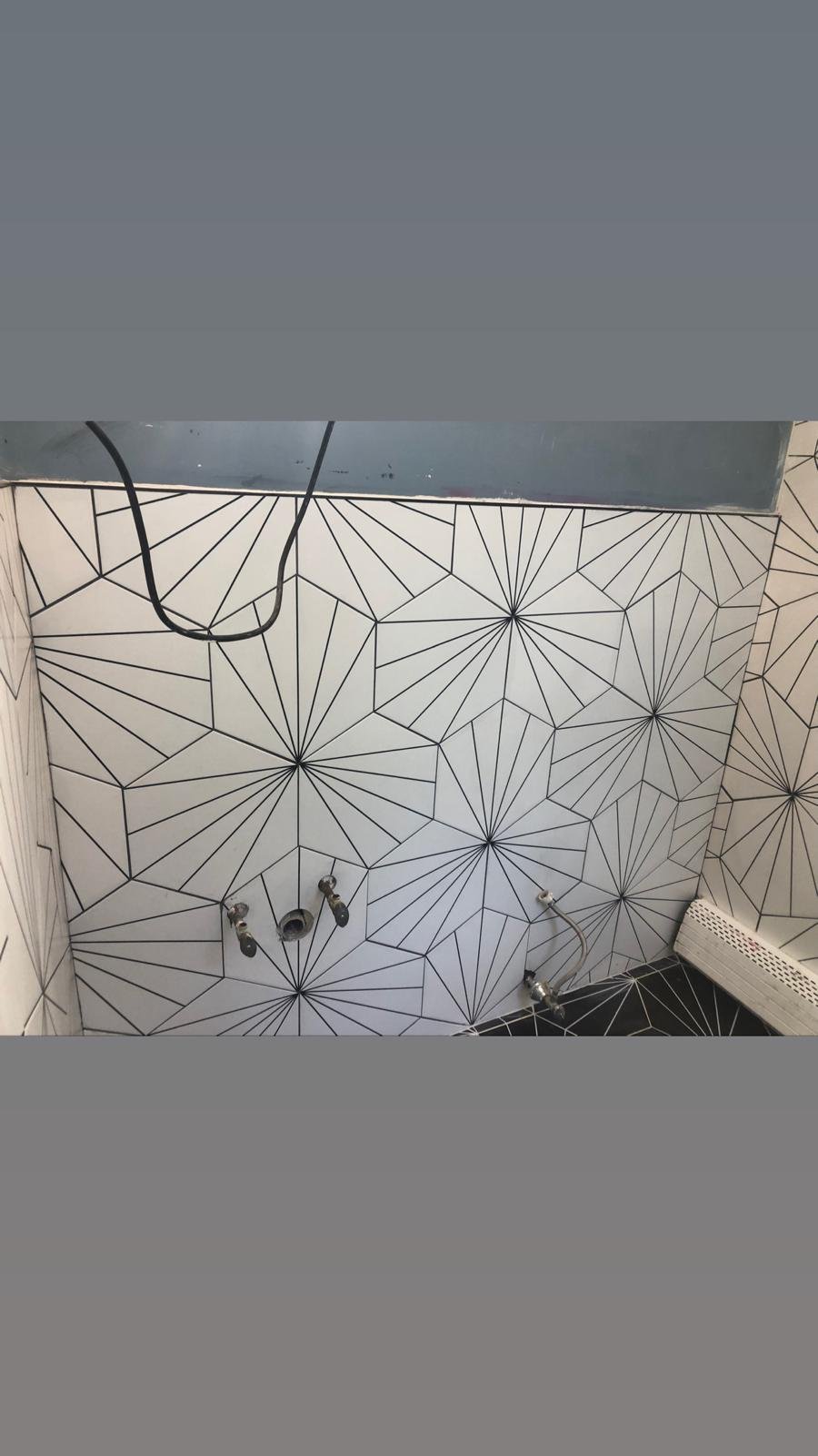 Detailed tile installation completed by Souza Installation